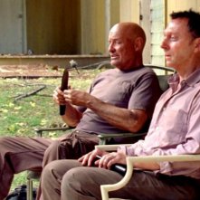 Terry O'Quinn e Michael Emerson in una scena di Per cosa sono morti dalla sesta stagione di Lost
