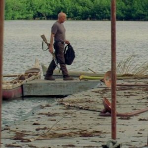 Terry O'Quinn in una scena di Per cosa sono morti dalla sesta stagione di Lost
