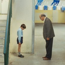 Il piccolo Zuhair Abu Hanna in un'immagine del film The Time That Remains