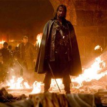 James Purefoy in una sequenza del film Solomon Kane
