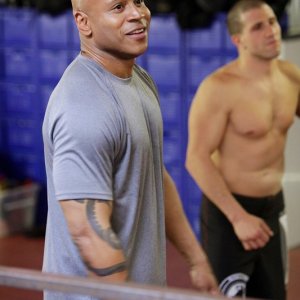 Sam (LL Cool J) in palestra nell'episodio Hand-to-Hand di NCIS: Los Angeles