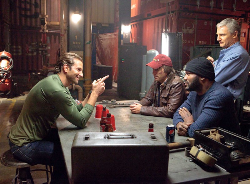 La squadra al completo in una sequenza del film The A-Team