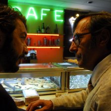 Ricardo Darín e Guillermo Francella nel film Il segreto dei suoi occhi