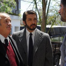 Ricardo Darín e José Luis Gioia in una scena del film Il segreto dei suoi occhi
