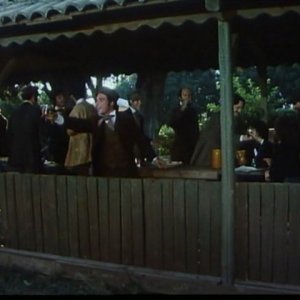 Antonio Orfanò con Ronald Pickup e Lino Capolicchio nel  film Verdi regia di Renato Castellani