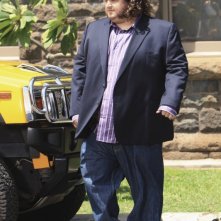 Lost: Jorge Garcia in una scena del doppio finale della serie