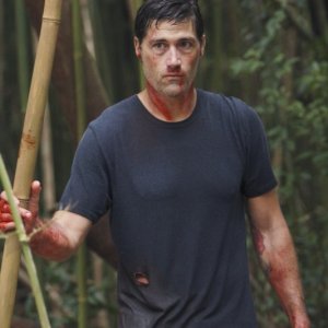 Matthew Fox in una scena del doppio finale di Lost