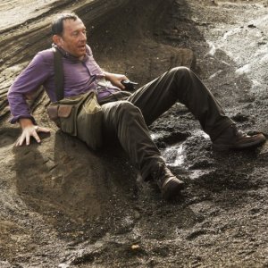 Michael Emerson in una scena del doppio finale di Lost
