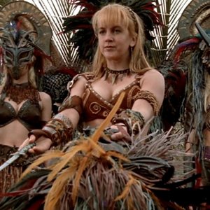Renee O'Connor in Xena alla ricerca dell'Ambrosia