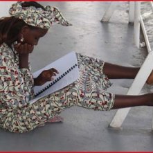 Un'immagine dal set del film 14 kilometros