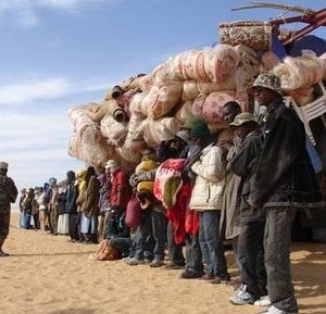 Una scena del film 14 kilometros