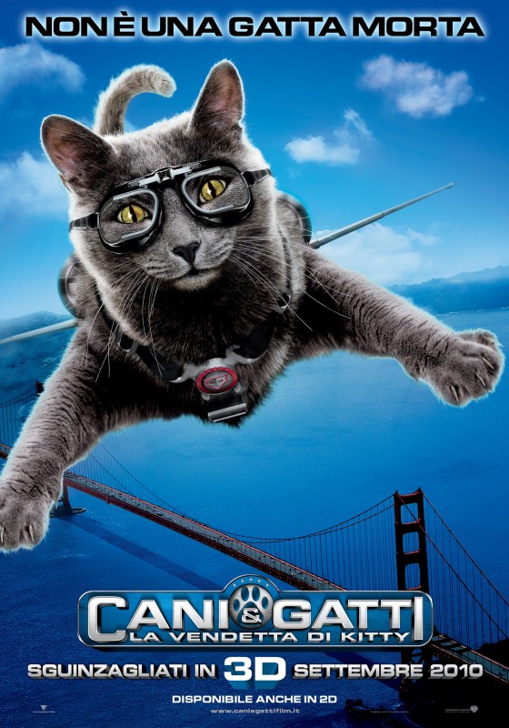 Character Poster Italiano Gatto Del Film Cats Dogs The Revenge Of Kitty Galore 163405