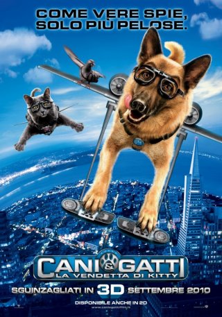 Locandina italiana del film Cats & Dogs: The Revenge of Kitty Galore