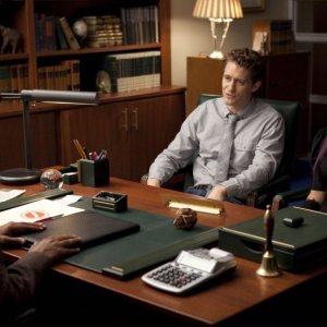 Glee: Jenna Ushkowitz e Matthew Morrison nell'episodio Theatricality