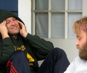 Mark Duplass e Joshua Leonard sono i protagonisti della commedia Humpday