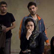 Una scena del film About Elly con Shahab Hosseini