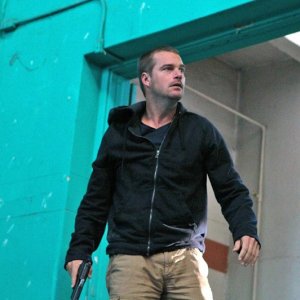 Chris O'Donnell in un momento dell'ultimo episodio di stagione: Callen, G di NCIS: Los Angeles