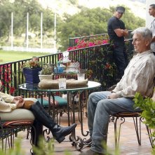Mark Harmon, Jacqueline Obradors e Dylan Bruno in Messico nell'episodio Rule Fifty-One di N.C.I.S.