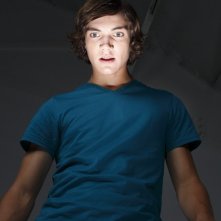 Chris Massoglia sul set del film The Hole in 3D