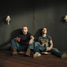 Danny (Martin Compston) e Vic (Eddie Marsan) nel film The Disappearance of Alice Creed