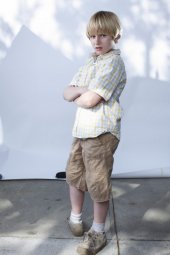 Il piccolo Nathan Gamble in un'immagine promozionale del film The Hole in 3D