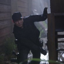 Jet Li in una scena di The Expendables
