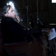 Joe Dante sul set del suo The Hole in 3D