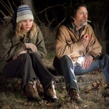 Ree Dolly (Jennifer Lawrence) and Teardrop (John Hawkes) nel film Winter's Bone