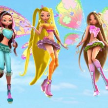 Un'immagine delle perfide Trix dal film Winx Club 3D