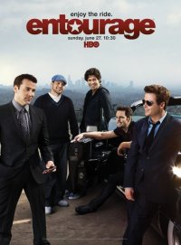 Un poster della stagione 7 di Entourage