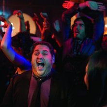 Jonah Hill in un'immagine della commedia Get Him to the Greek