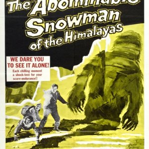 Locandina del film Il mostruoso uomo delle nevi ( 1957 )