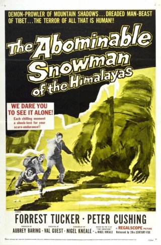 Locandina del film Il mostruoso uomo delle nevi ( 1957 )