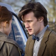 Matt Smith e Karen Gillan dall'episodio Amy's Choice di Doctor Who