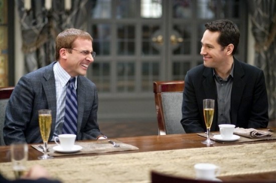 Steve Carell E Paul Rudd In Una Divertente Scena Di Dinner For Schmucks 164427