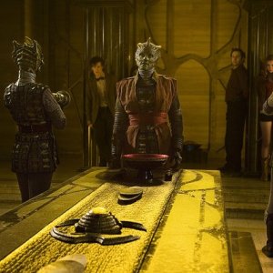 Un momento dell'episodio Cold Blood di Doctor Who