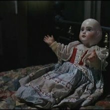 Una inquietante bambola del film Operazione paura di Mario Bava