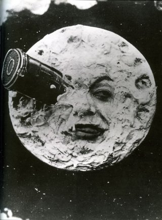 celebre immagine di Viaggio nella Luna