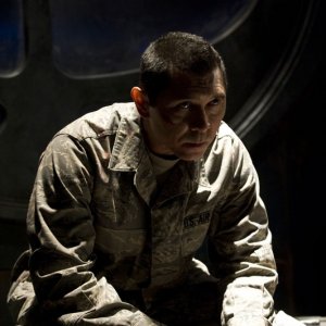 Lou Diamond Phillips in un momento dell'episodio Subversion di Stargate Universe