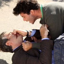 Giulio Forges Davanzati e Max Tortora nel film tv Nemici amici