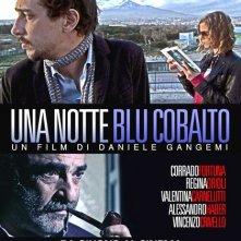 La locandina di Una notte blu cobalto