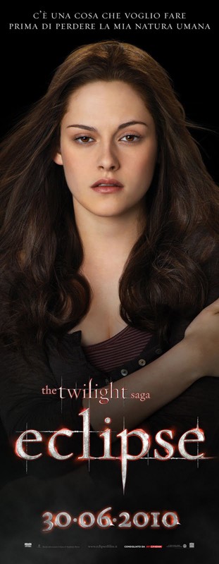 Un Character Poster Italiano Di Kristen Stewart Per Il Film The Twilight Saga Eclipse 164999