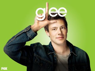 Un wallpaper di Cory Monteith per la stagione 1 di Glee