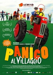 La locandina italiana di Panico al villaggio