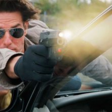 Primo piano di Tom Cruise dall'action Innocenti bugie
