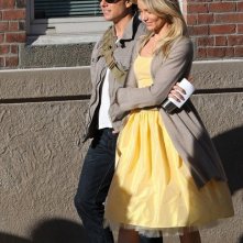 Tom Cruise e Cameron Diaz in un momento di relax sul set del film Innocenti bugie