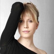 Un primo piano di Margot Sikabonyi