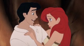Una scena del film d\'animazione La sirenetta