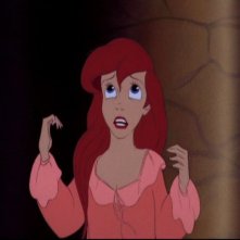 Una scena del film d'animazione La sirenetta