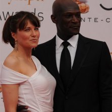 Lucy Lawless e Peter Mensah di Spartacus al Monte Carlo Television Festival 2010
